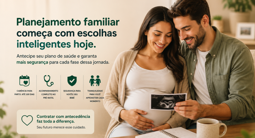 A importância do plano de saúde no planejamento familiar
